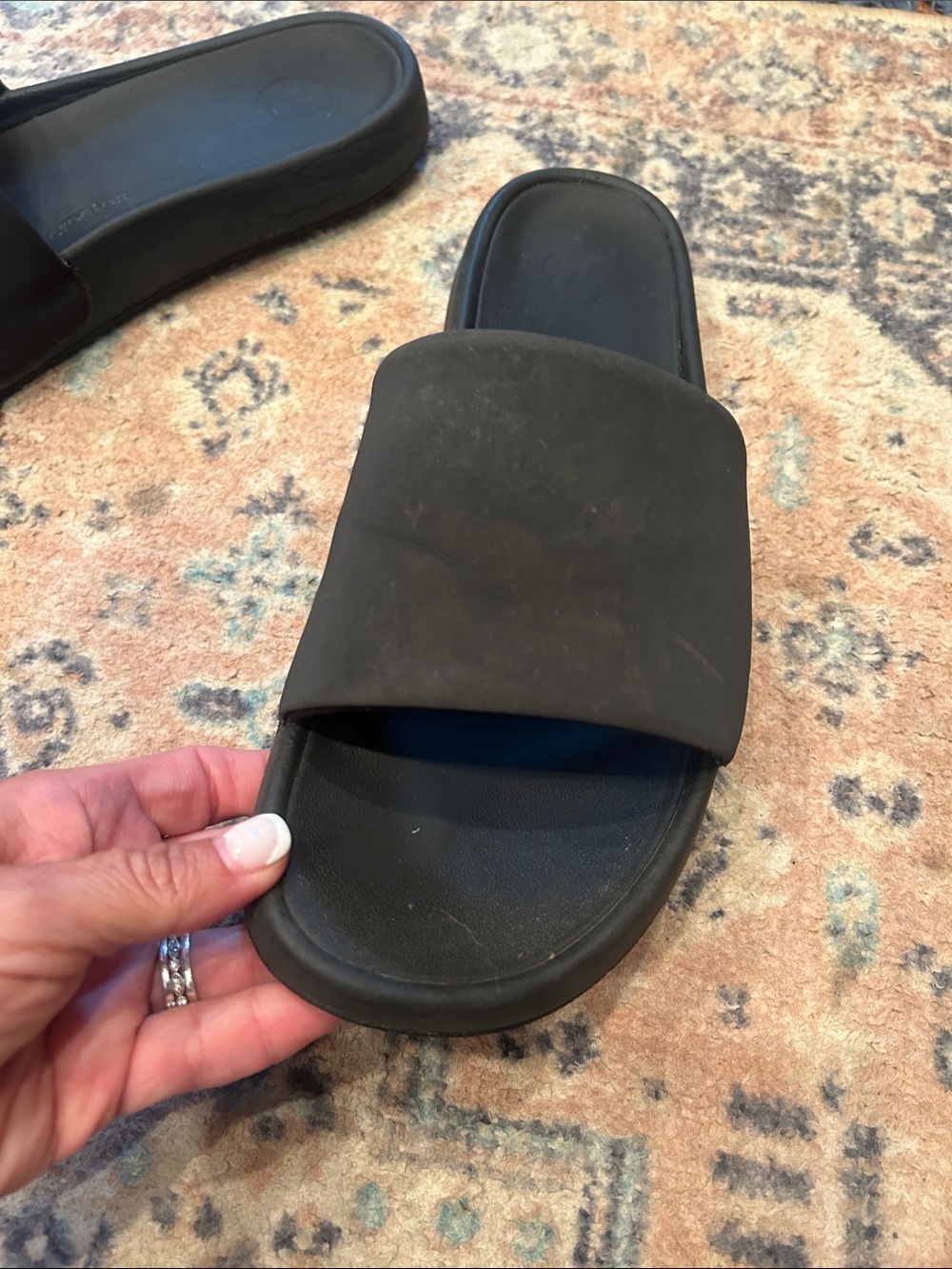 lululemon athletica Restfeel Slide Sandals - Black - Picture 3 of 12